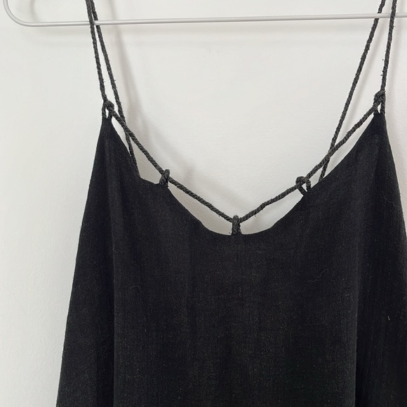 Tigani Lux Linen Moss Dress 1.0 - Picture 4 of 13